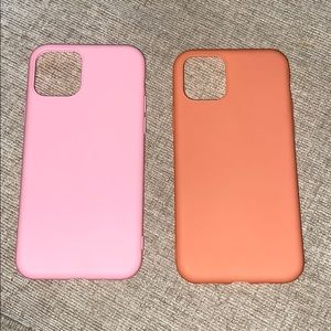 Pink and Coral Iphone Cases